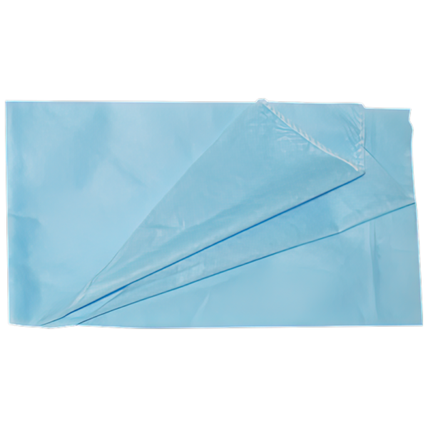 Disposable Blue Spunbond Pillow Case 53 x 45cm