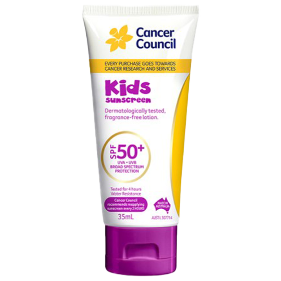 CANCER COUNCIL SPF50+ Kids Sunscreen Tube 35mL – Medcare Shop