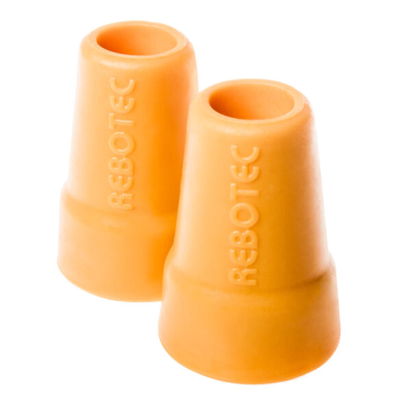 Rebotec 19mm, Ferrules Crutch Tips - Yellow