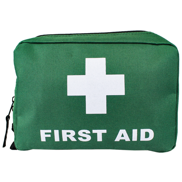 AEROBAG Small Green First Aid Bag 21 x 15 x 7.5cm