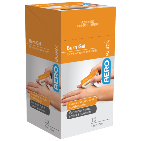 AEROBURN Burn Gel Sachet 3.5g Box/10  Sachet/pk10