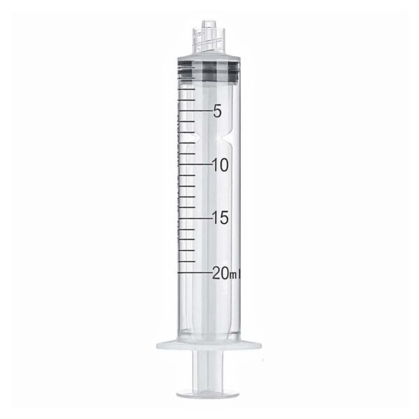 Luer Lock Syringes, Box of 100 - 20mL