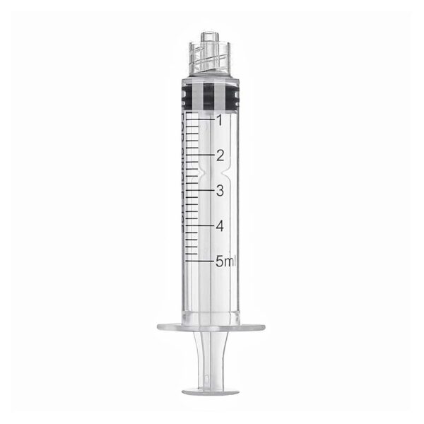 Luer Lock Syringes, Box of 100 - 5mL